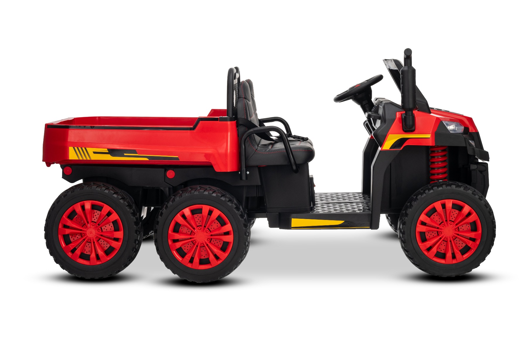 6 koles z zadnjim vzmetenjem