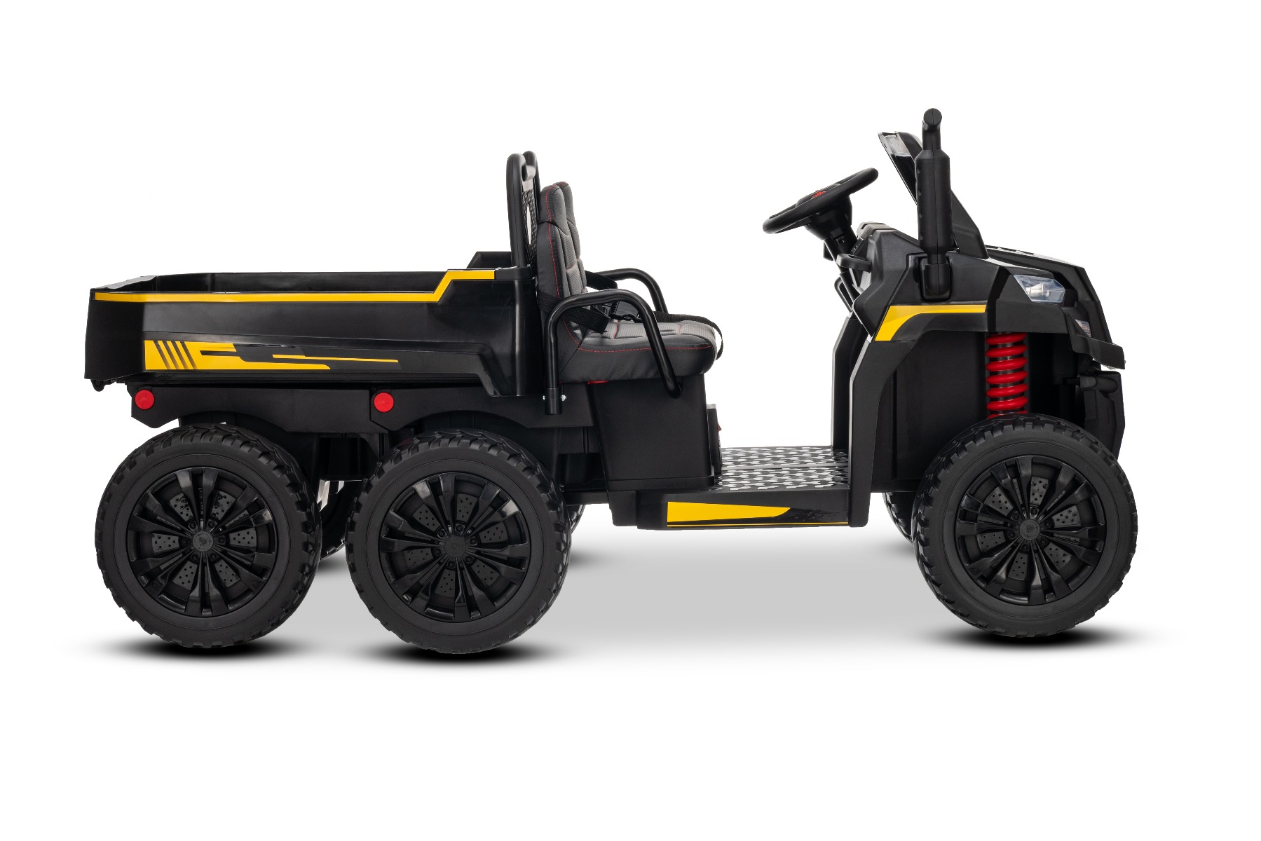 6 koles z zadnjim vzmetenjem