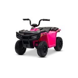 Električni štirikolesnik Arctic Cat 12V z zadnjim pogonom, roza, LED luči, litijeva baterija, 2 x 25W motor, originalna licenca