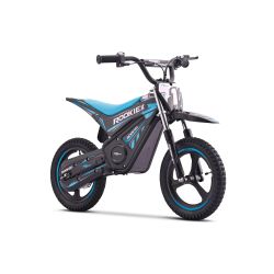 Otroški električni minicross motor ROOKIE X 24V (12"), moder, litijeva baterija, 250W brezkrtačni motor, kolutna zavora