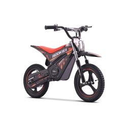 Otroški električni minicross motor ROOKIE X 24V (12"), rdeč, litijeva baterija, 250W brezkrtačni motor, kolutna zavora