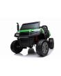 Kmečki električni avto RIDER 4X4 s štirikolesnim pogonom, 2x12V baterija, EVA kolesa, širok dvosedežni sedež, Vzmetene osi, 2,4 GHz Daljinski upravljalnik, Dvosed, MP3 predvajalnik z USB/SD vhodom, Bluetooth