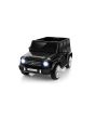 Električni avtomobilček Mercedes G, črne barve, enojni sedež, litijeva baterija, 2,4 GHz daljinski upravljalnik, 2XMOTOR, USB, SD kartica, ORIGINALNA licenca