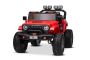 Elektrické autíčko Beneo Motors OFFRIDE 4x4² Dvojmiestne 12V, červené, MP3 Prehrávač s USB/AUX vstupom, Pohon 4x4, Lítiová Batéria, EVA kolesá s odpružením, Diaľkový ovládač, LED Svetlá