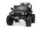 Elektrické autíčko Beneo Motors OFFRIDE 4x4² Dvojmiestne 12V, čierne, MP3 Prehrávač s USB/AUX vstupom, Pohon 4x4, Lítiová Batéria, EVA kolesá s odpružením, Diaľkový ovládač, LED Svetlá