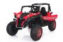 Otroški avto na akumulator NOVI RSX buggy 24V rdeč - 2.4Ghz, 4 X MOTOR, daljinsko krmiljenje, dva sedeža, prižig na ključ, mehka EVA kolesa, USB, SD kartica