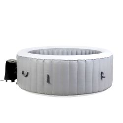 BeneoSpa NOVO Prenosna napihljiva hidromasažna kad za 4 osebe, spa, jacuzzi - siva