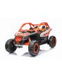 Can-am Maverick 24V električni avto, oranžna, dvosed,  zadnje vzmetenje, 2,4 Ghz daljinski upravljalnik, Prenosna litijeva baterija, 4 x 200W motorji, EVA platišča, usnjeni sedeži, MP3 predvajalnik z USB/SD vhodom, Licenca