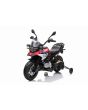 Otroški motor na akumulator BMW F850 GS, rdeč - originalna licenca, 12V baterija, EVA mehka kolesa, 2 x 35W motor, LED luči, pomožna kolesa
