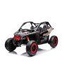 Can-am Maverick 24V električni avto, črn, dvosed, zadnje vzmetenje, 2,4 Ghz daljinski upravljalnik, Prenosna litijeva baterija, 4 x 200W motorji, EVA platišča, usnjeni sedeži, MP3 predvajalnik z USB/SD vhodom, Licenca