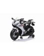 Otroški motor na akumulator HONDA CBR 1000RR, bel - originalna licenca, 12V akumulator, udoben sedež, plastična kolesa, 30W motor, LED luči, robustno ogrodje, pomožna kolesa