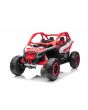 Can-am Maverick 24V električni avto, rdeča, dvosed,  zadnje vzmetenje, 2,4 Ghz daljinski upravljalnik, Prenosna litijeva baterija, 4 x 200W motorji, EVA platišča, usnjeni sedeži, MP3 predvajalnik z USB/SD vhodom, Licenca