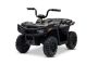 Licencirani električni štirikolesnik Arctic Cat 12V z zadnjim pogonom, črne barve, LED luči, litijeva baterija, 2 x 25W motor, originalna licenca