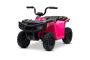 Električni štirikolesnik Arctic Cat 12V z zadnjim pogonom, roza, LED luči, litijeva baterija, 2 x 25W motor, originalna licenca