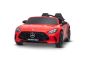 Električni avtomobilček Mercedes GT63 AMG 24V s pogonom 4x4, rdeč, dvosedežen, nastavljiv voznikov sedež, mehka EVA kolesa, 2,4 GHz daljinski upravljalnik, USB/Bluetooth, 200W motorji, vzmetenje, litijeva baterija, LED luči spredaj in zadaj, ORIGINALNA