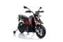 Otroški električni motocikel APRILIA DORSODURO 900, siv - originalna licenca, 12 V, mehka EVA kolesa, motor 2 x 18 W, 12V baterija, vzmetI, kovinski okvir, kovinske vilice, pomožna kolesa