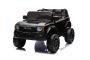 Električni avtomobilček Toyota Landcruiser 12V, črne barve, širok enojni sedež, 2,4 GHz daljinski upravljalnik, USB/AUX vhod, Bluetooth, vzmetenje, litijeva baterija, LED luči, 2 X 25W motor, ORIGINALNA registracija
