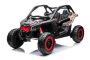 Can-am Maverick 24V električni avto, črn, dvosed, zadnje vzmetenje, 2,4 Ghz daljinski upravljalnik, Prenosna litijeva baterija, 4 x 200W motorji, EVA platišča, usnjeni sedeži, MP3 predvajalnik z USB/SD vhodom, Licenca