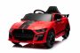 Ford Shelby Mustang GT 500 Cobra električni avto, rdeč, 2,4 GHz daljinski upravljalnik, USB vhod, LED luči, 2 x 30W motor, ORIGINALNA licenca