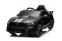 Ford Shelby Mustang GT 500 Cobra električni avto, črn, 2,4 GHz daljinski upravljalnik, USB vhod, LED luči, 2 x 30W motor, ORIGINALNA licenca