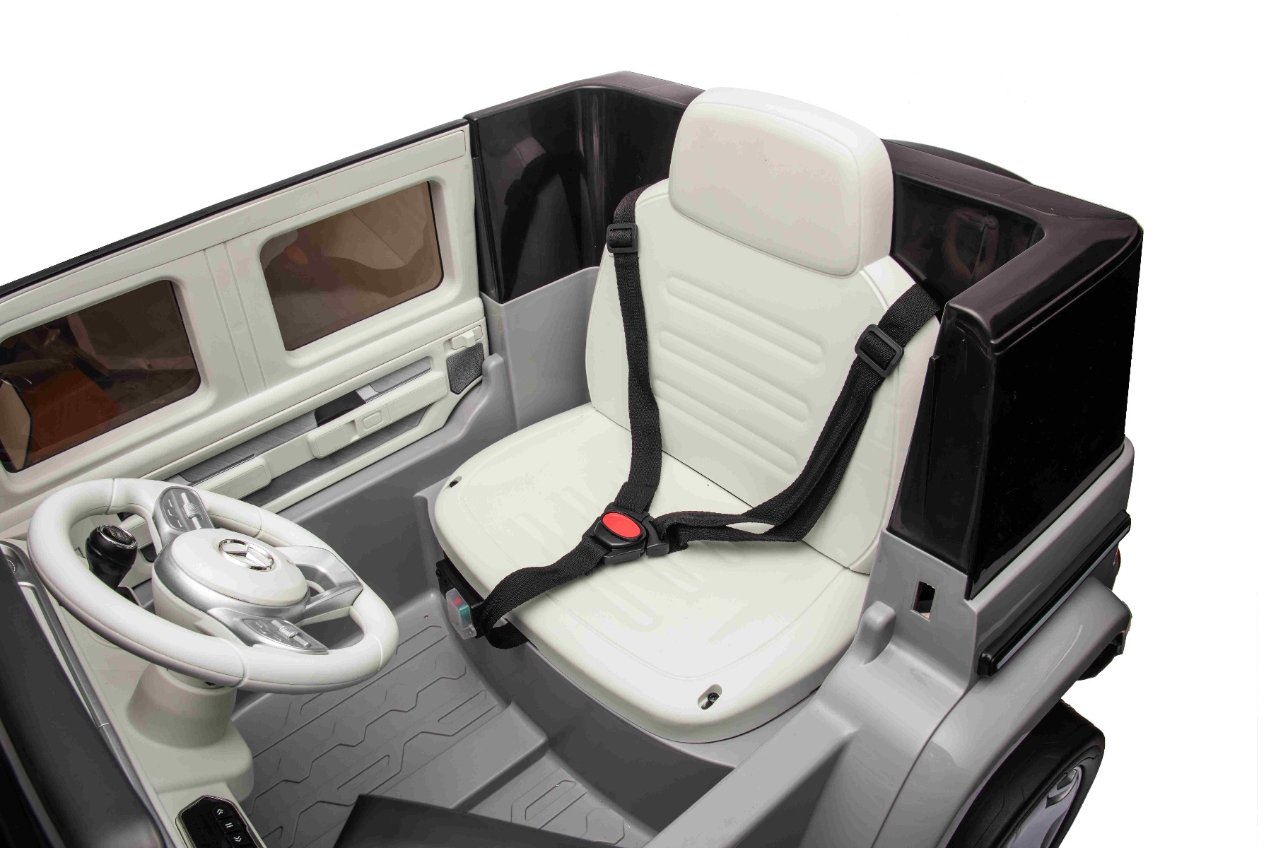 Odpiranje vrat, 3-točkovni varnostni pas