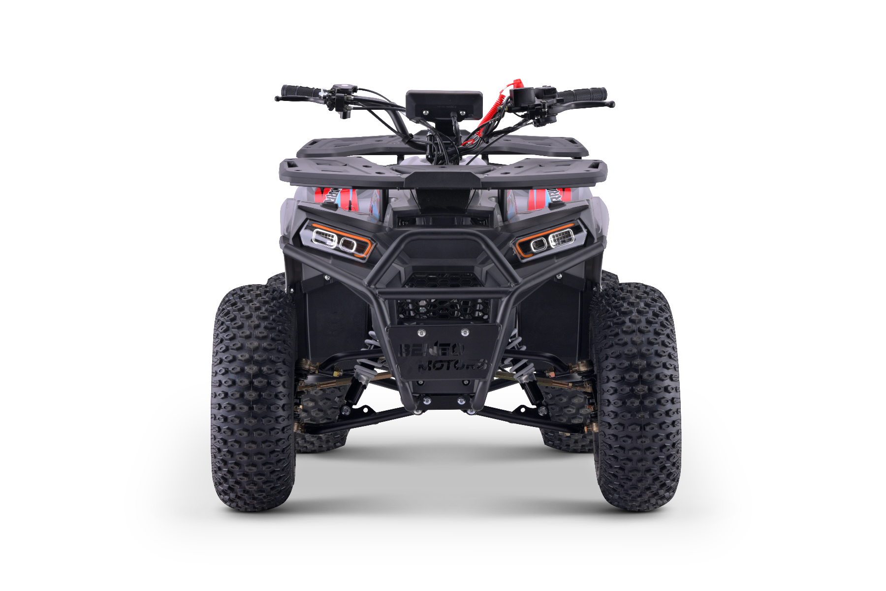 LED luči, sprednji in zadnji kovinski nosilci