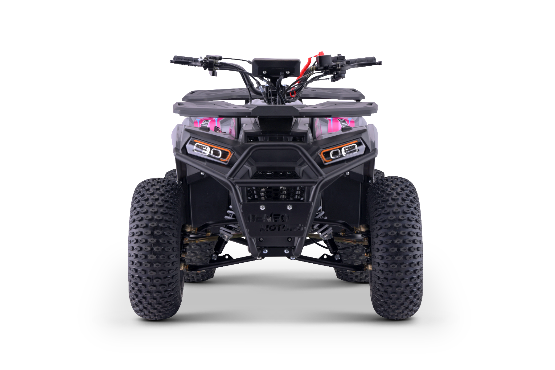 LED luči, sprednji in zadnji kovinski nosilci