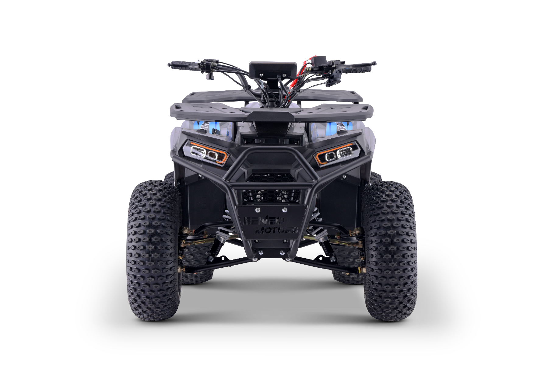 LED luči, sprednji in zadnji kovinski nosilci