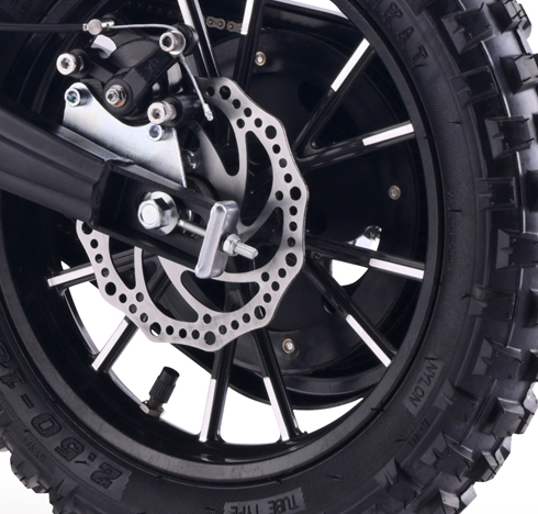 Kolutne zavore in napenjalec verige z zaporno matico